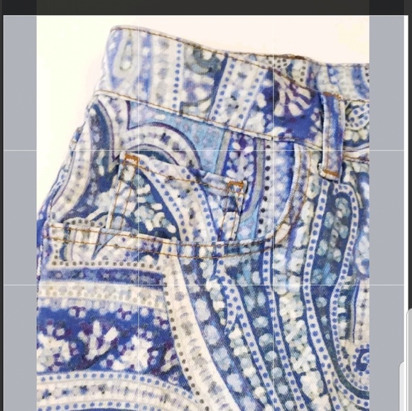 ETRO MILANO Rare Patterned Shorts, Size 28 - Picture 4 of 8